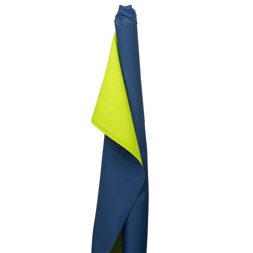 Double Faced Stretch Neoprene 3yd Bundle - Twilight Blue and Neon Lime - Wave Collection - Joann Fabrics