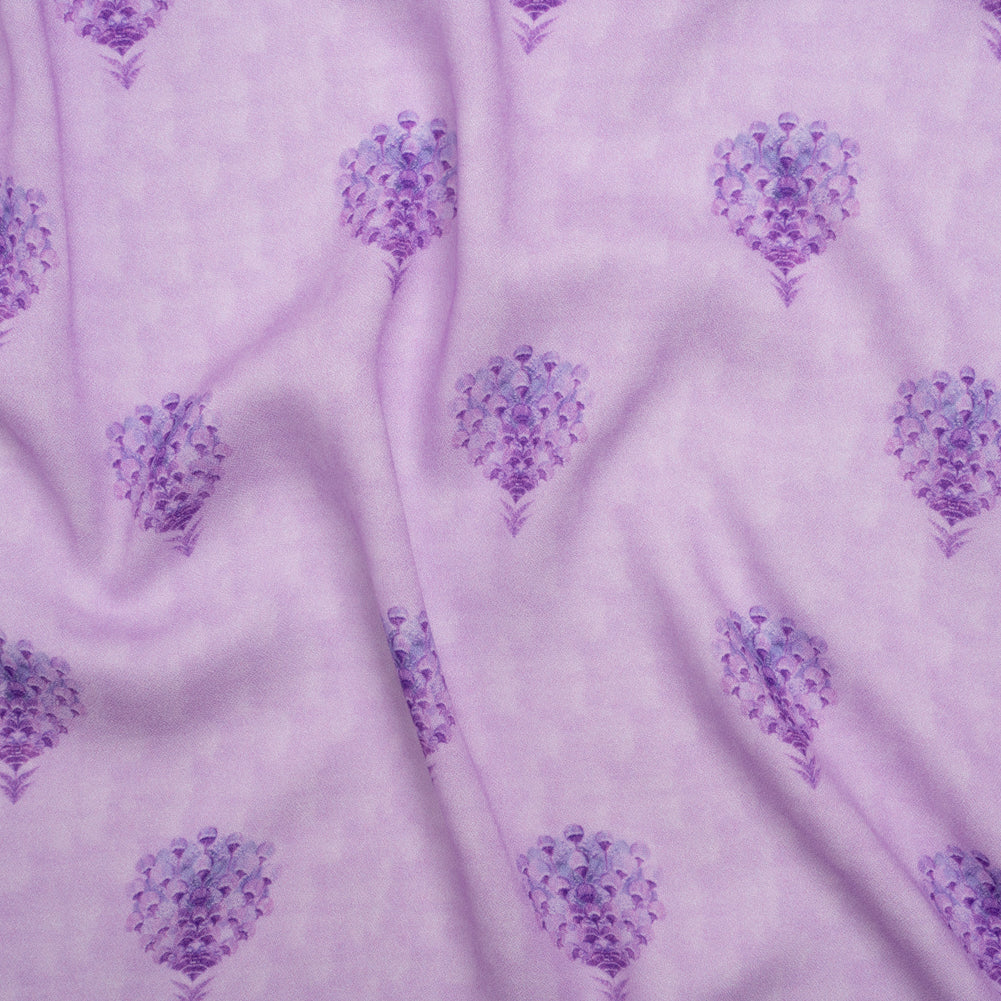 Mood Exclusive Lavender Topiary Lane Viscose Crepe - Joann Fabrics