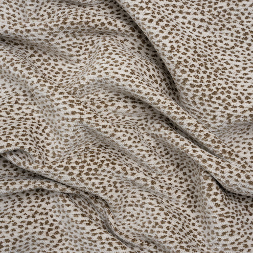Upholstery Chenille - Otter Spotted - Remus Collection - Joann Fabrics