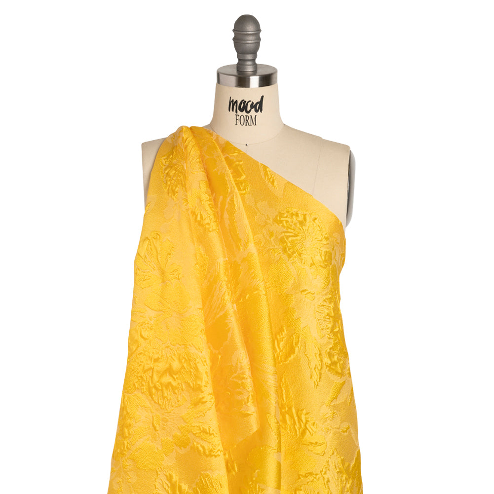 Luminous Sunshine Floral Lightweight Luxury Brocade - Joann Fabrics