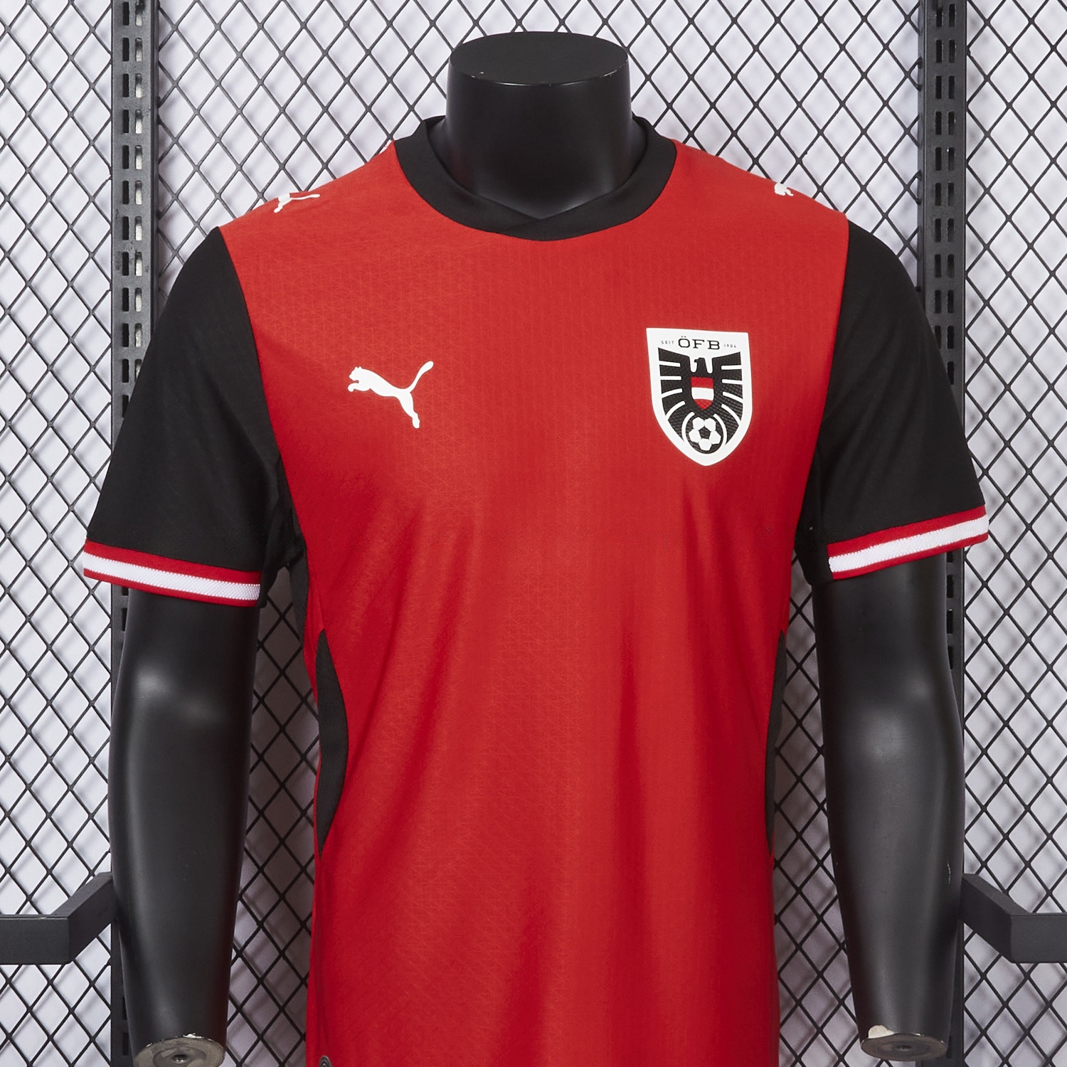 Austria 2026 Home Red Jersey - Player Version - UnitedFutballJersey