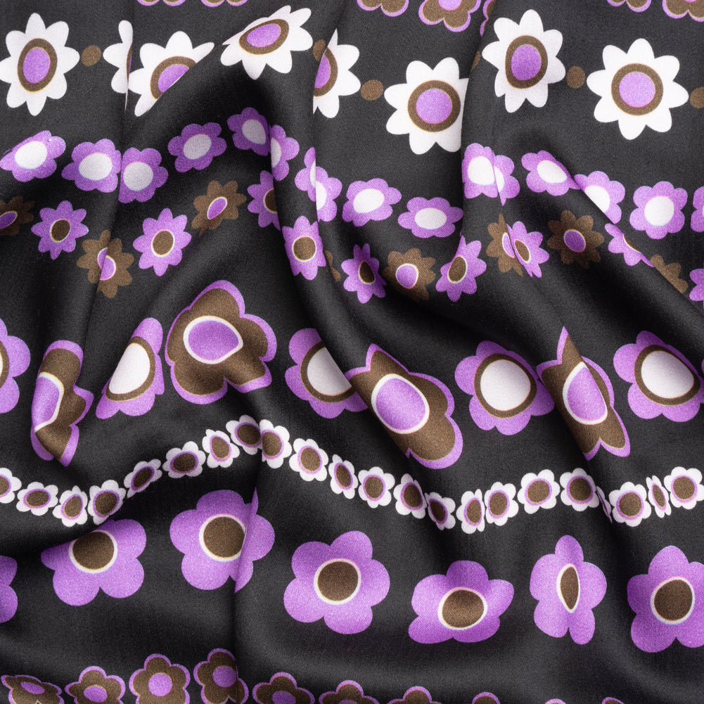 Mood Exclusive Purple Grow As We Go Rayon Challis - Joann Fabrics