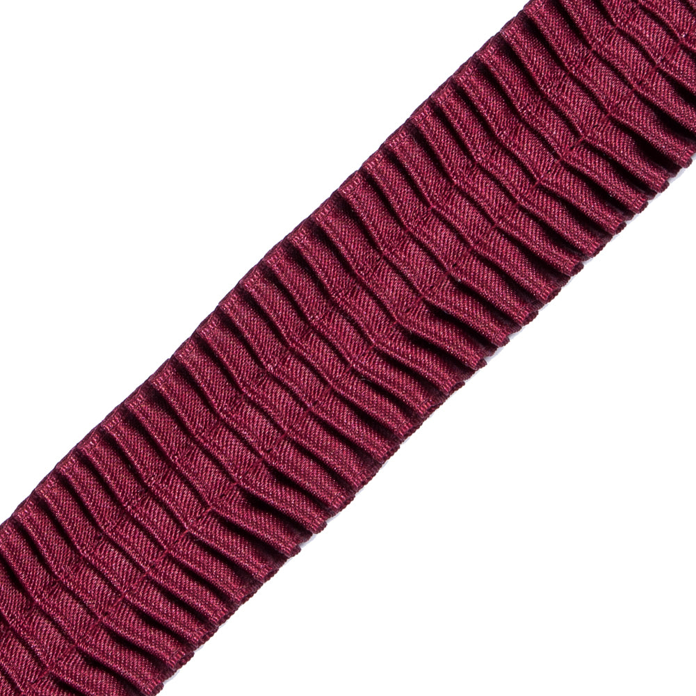 Italian Wine Deep Knife Pleated Trimming - 1