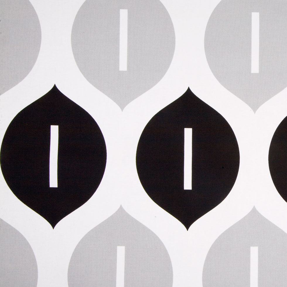 Off-White/Black/Gray Geometric Canvas - Joann Fabrics