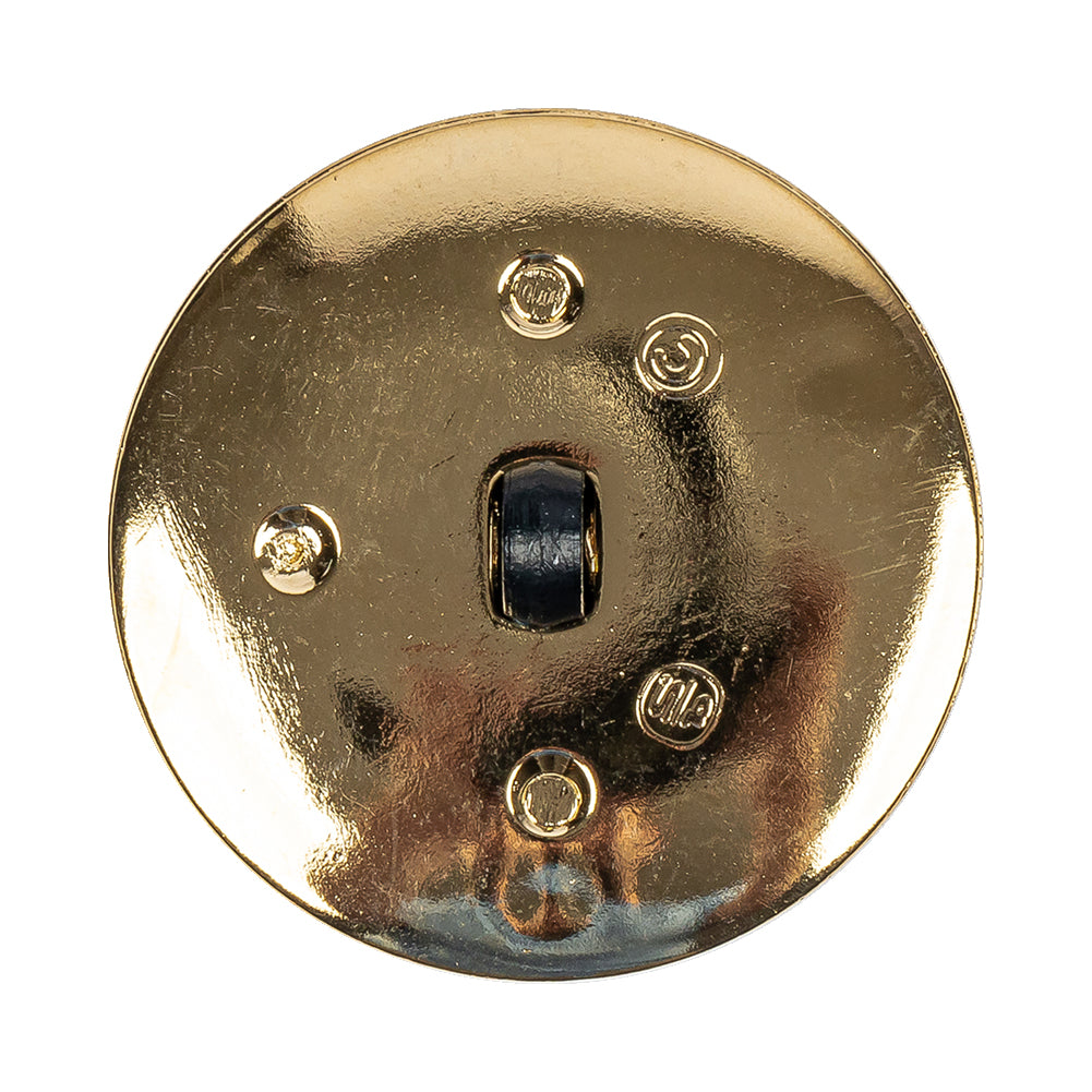 Navy/Gold Rhinestone Button - 54L/34mm - Joann Fabrics