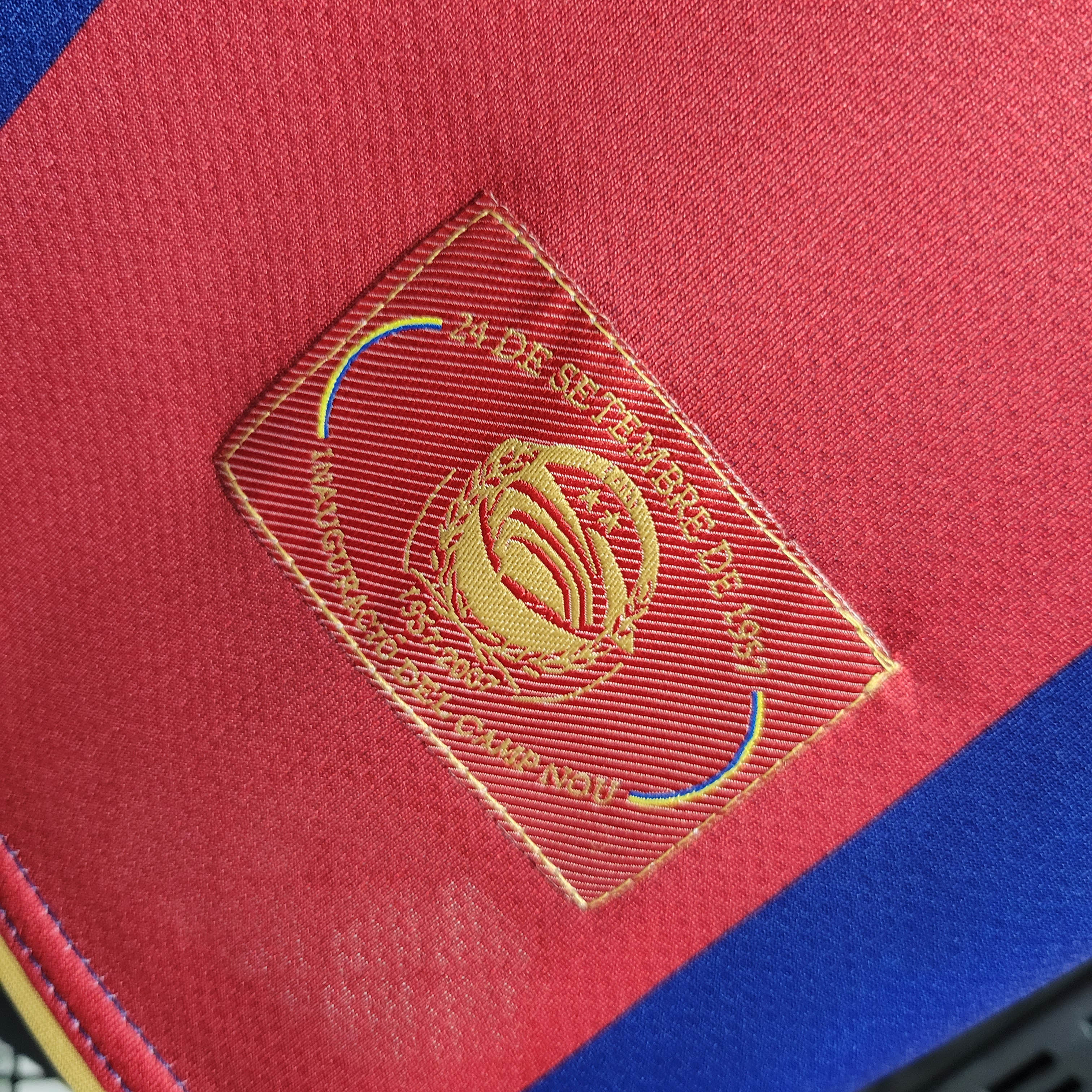 2007/2008 Retro Barcelona Football Shirt Home 1:1 Thai Quality