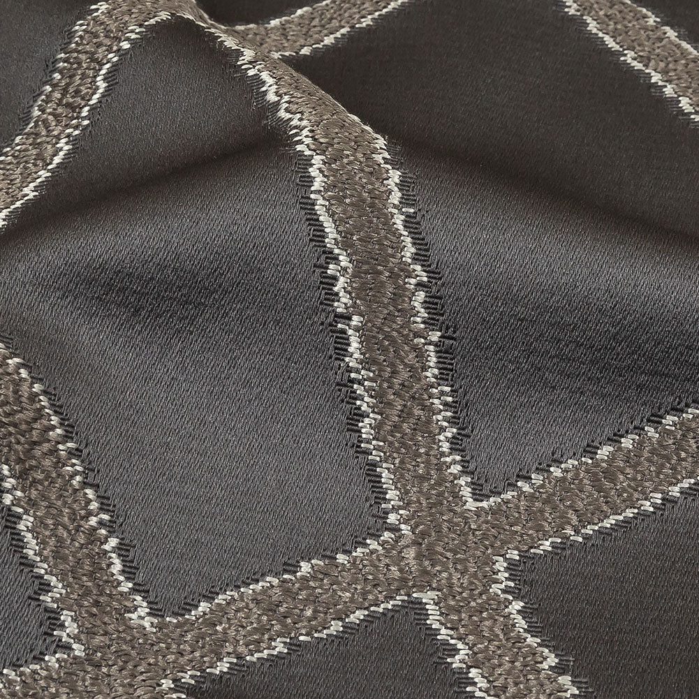 Drapery Jacquard - Ink Abstract Shapes - British Imported - Joann Fabrics