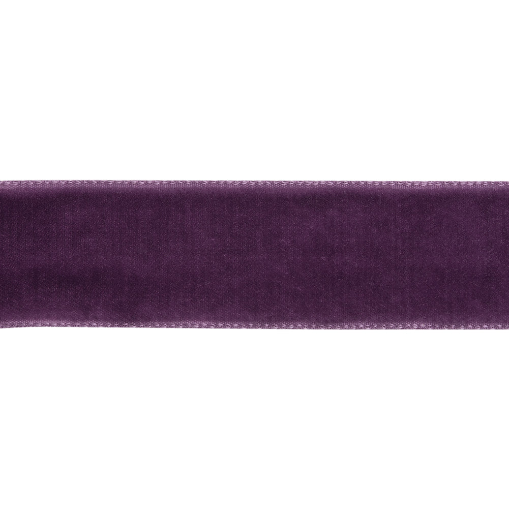 Single Faced Velvet Ribbon Made in Italy - 7/8
