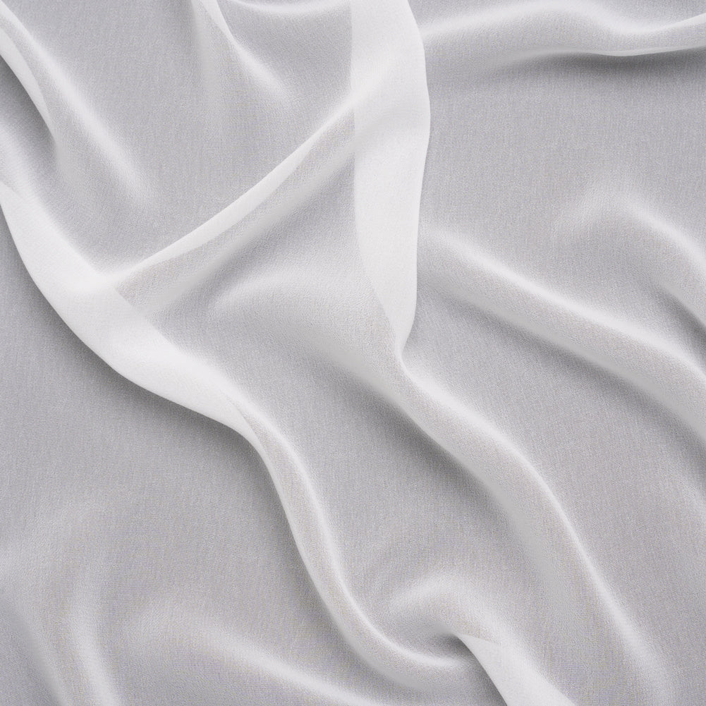 Polyester High-Multi Chiffon - Bright White - Netta Collection by Mood - Joann Fabrics