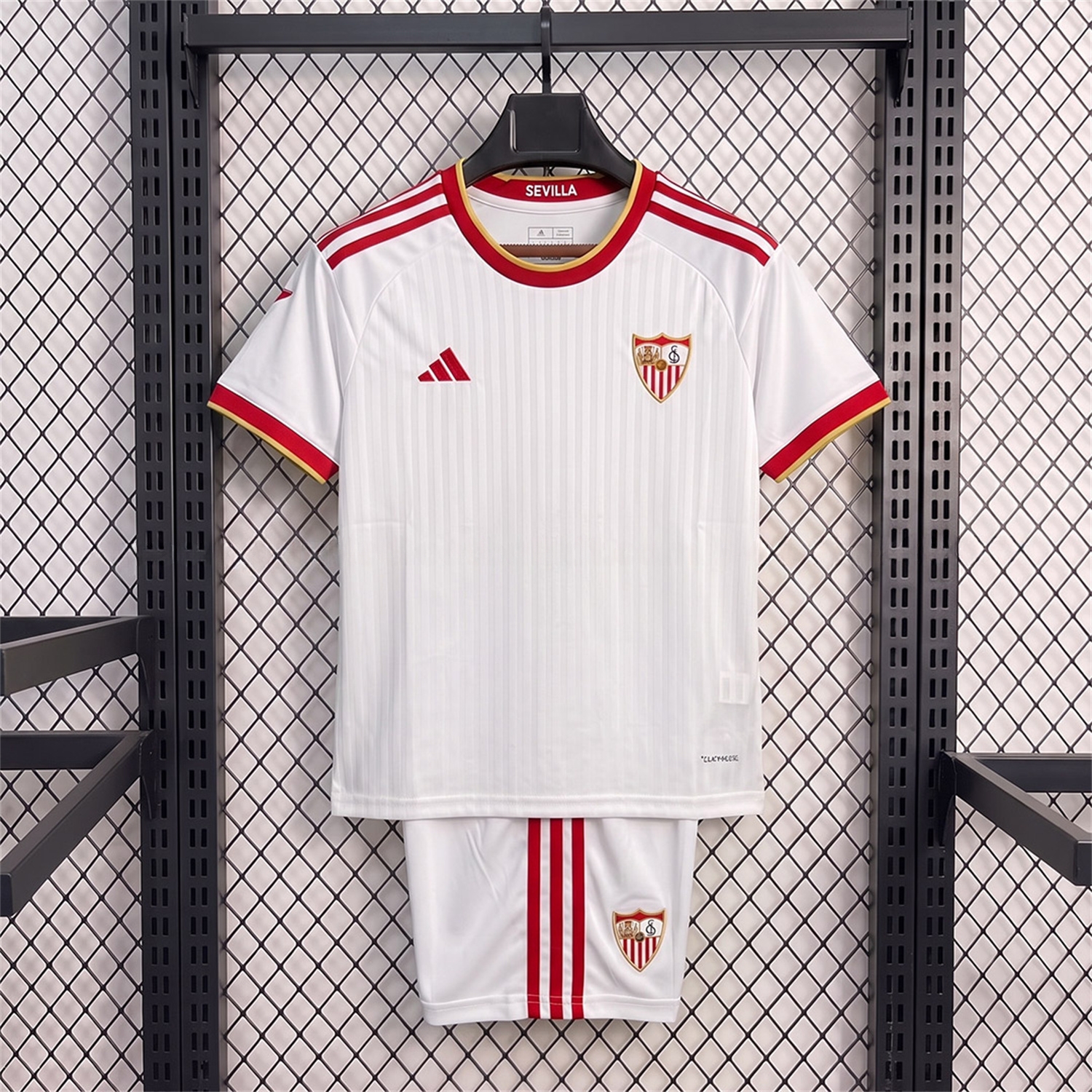 Sevilla 26-27 Home Kids Kit - Fans Version - UnitedFutballJersey