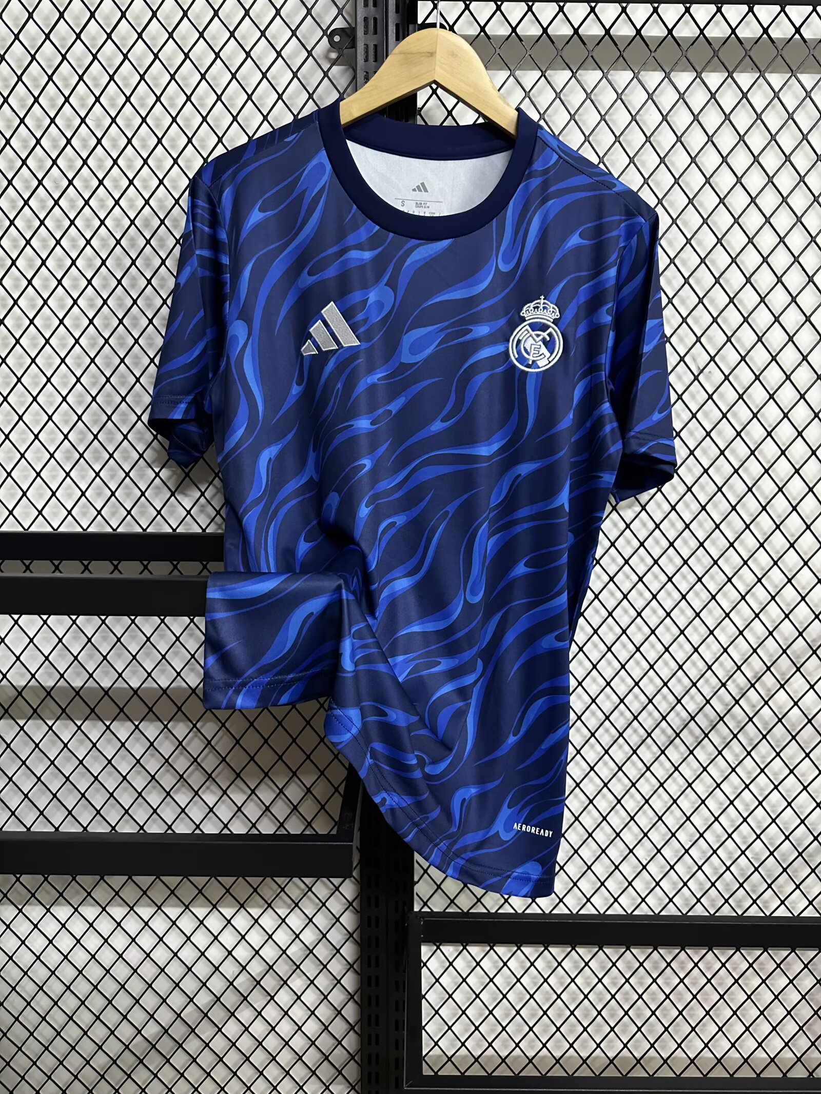 2025/2026 Real Madrid Training Wear Blue Football Jersey 1:1 Thai Quality