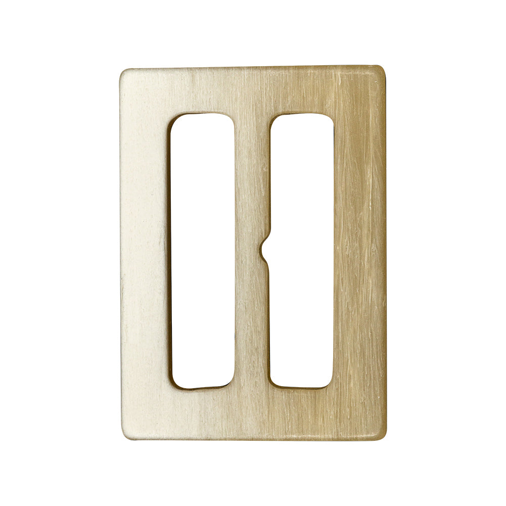 White Asparagus and Beige Ombre Plastic Slider - 1.5