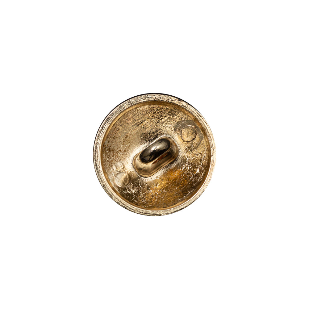 Italian Gold Crest Metal Shank Button - 24L/15mm - Joann Fabrics