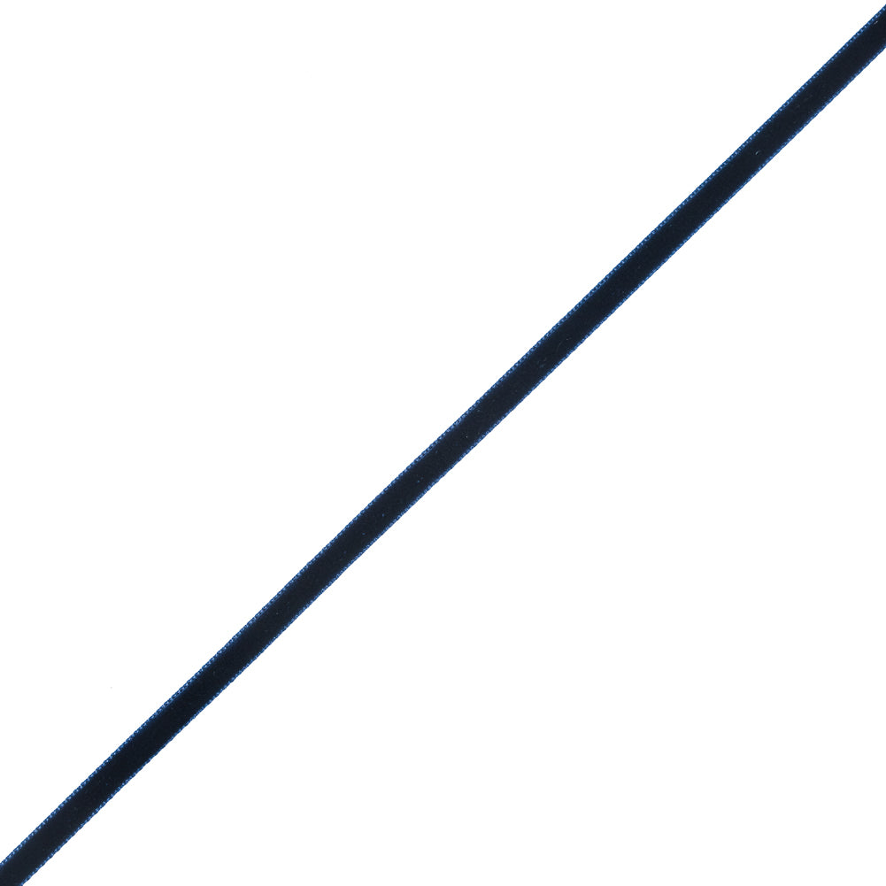 Single Faced Velvet Ribbon Made in Italy - 1/4