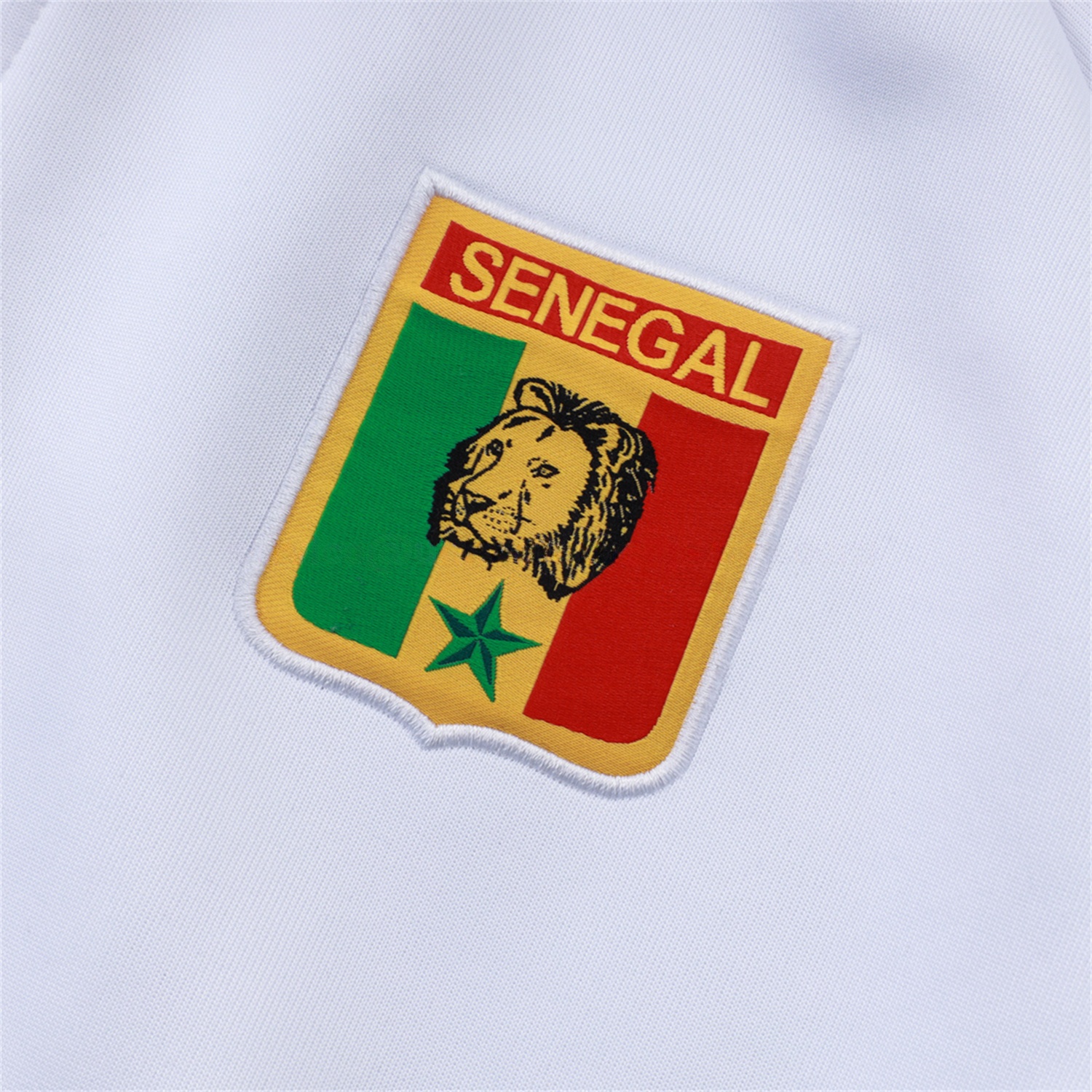 Senegal 2026 Jacket Training Tracksuit - White With Green Jackets & Pants - UnitedFutballJersey