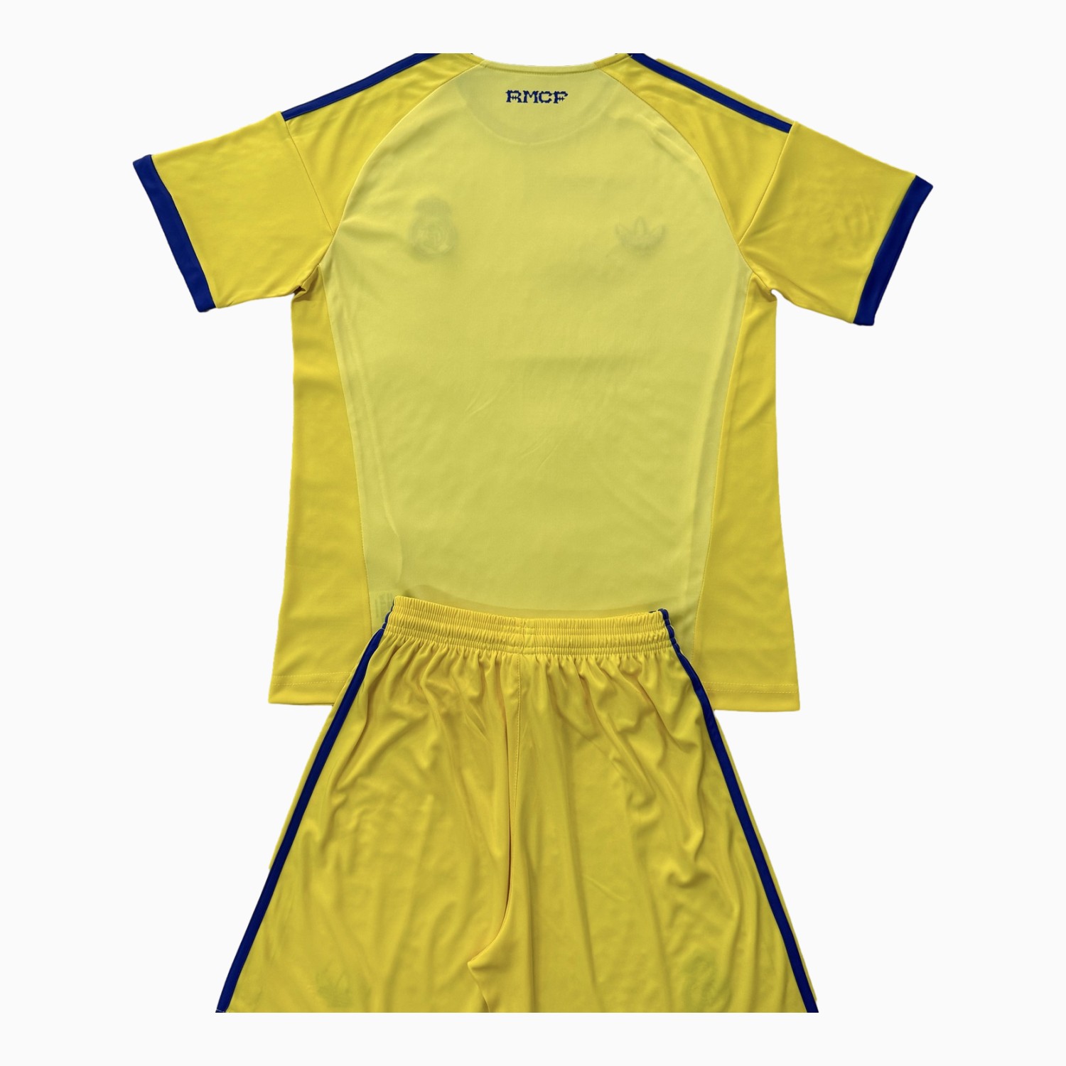 Real Madrid 26-27 Yellow Goalkeeper Kids Kit - UnitedFutballJersey