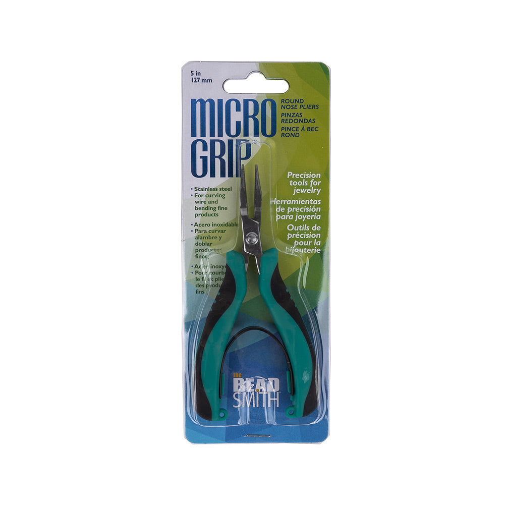 Micro Grip Ergonomic Round Nose Pliers - 5