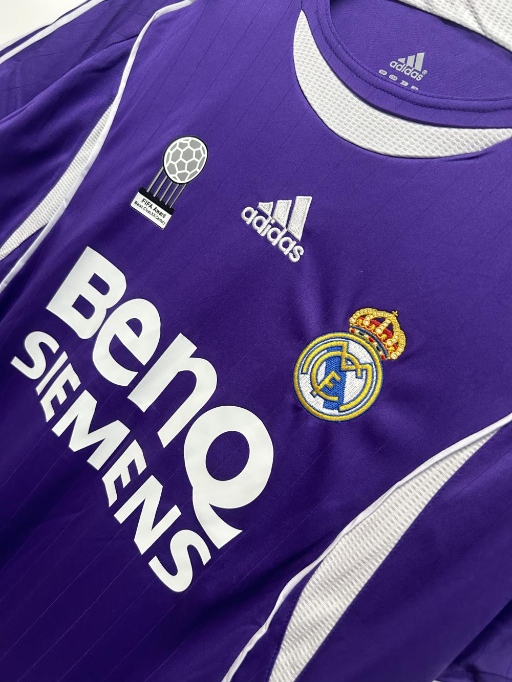 2006/2007 Retro Real Madrid Away Football Jersey 1:1 Thai Quality
