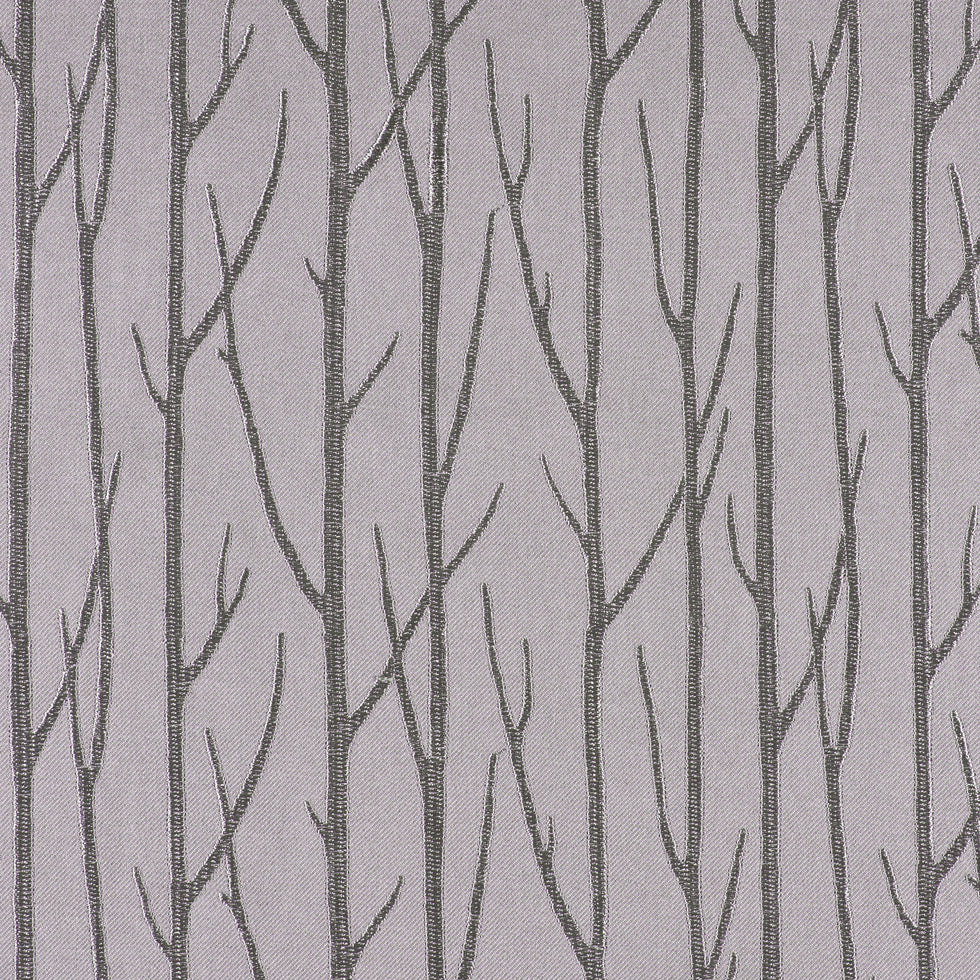 Silver Embroidered Trees 