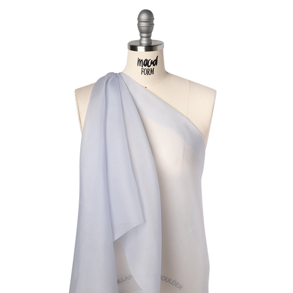 Heavy Silk Organza - Pale Periwinkle - Famous Australian Designer Deadstock - Joann Fabrics