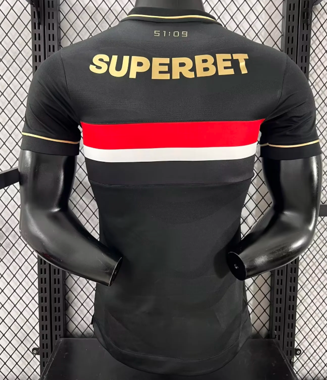 2025/2026 Player Version São Paulo Away Football Jersey 1:1 Thai Quality