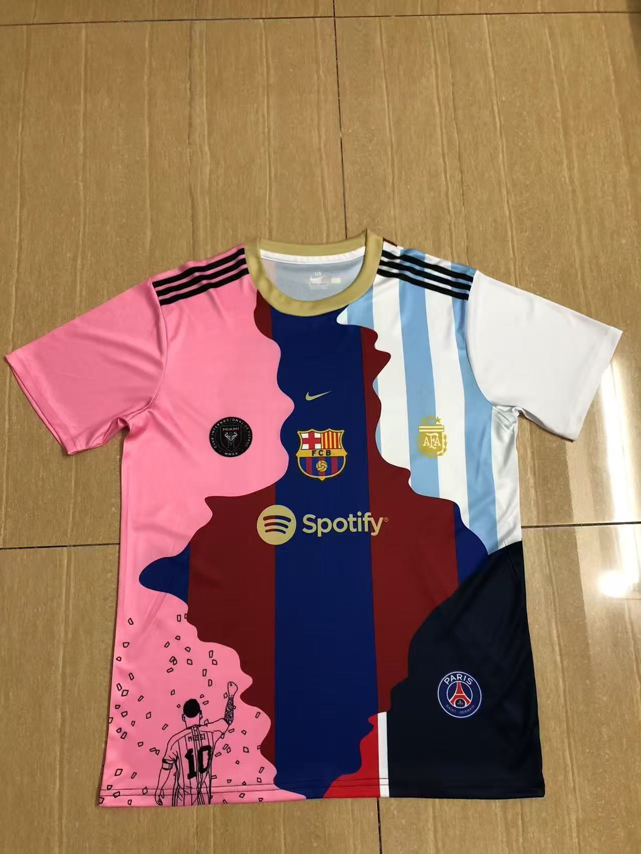 2025/2026 Barcelona Messi Commemorative Edition Football Jersey 1:1 Thai Quality