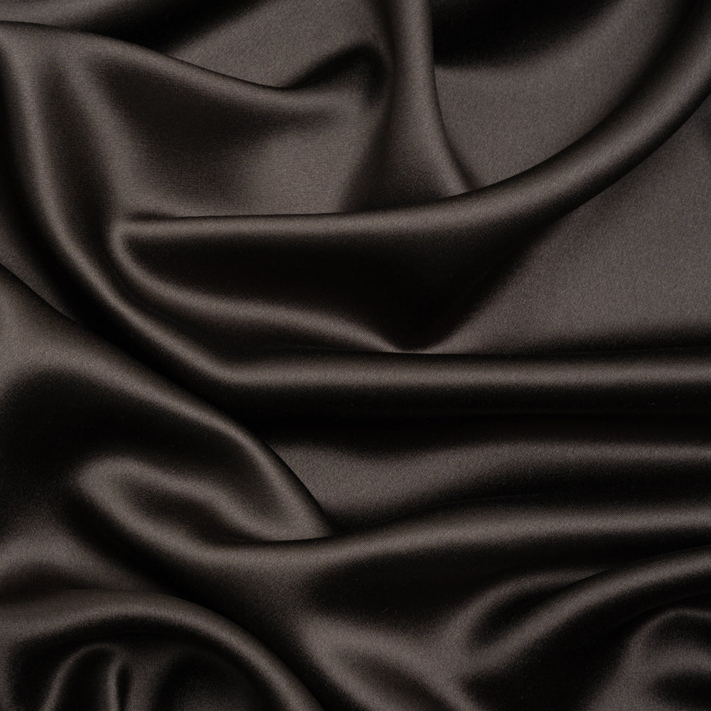 Silk Crepe Back Satin - Deep Charcoal - Premium Collection - Joann Fabrics