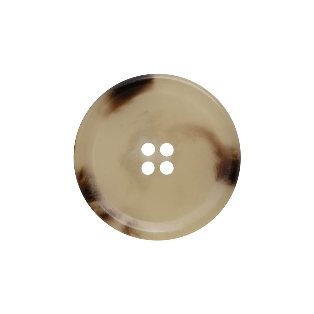 Italian Matte Beige Rimmed 4-Hole Button - 36L/23mm - Joann Fabrics