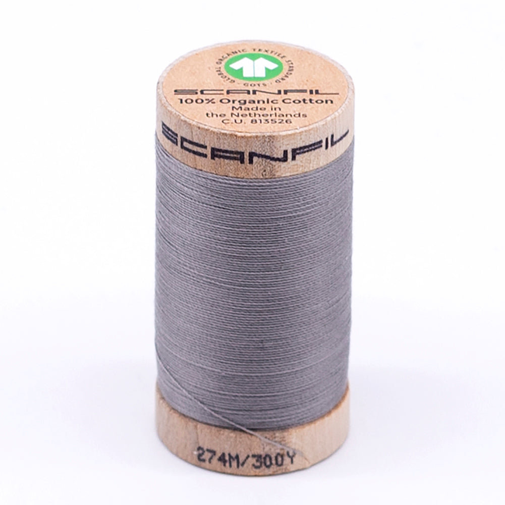 SCANFIL® 30wt Organic Pima Cotton Thread 300 yds - 4832 Limestone - Joann Fabrics