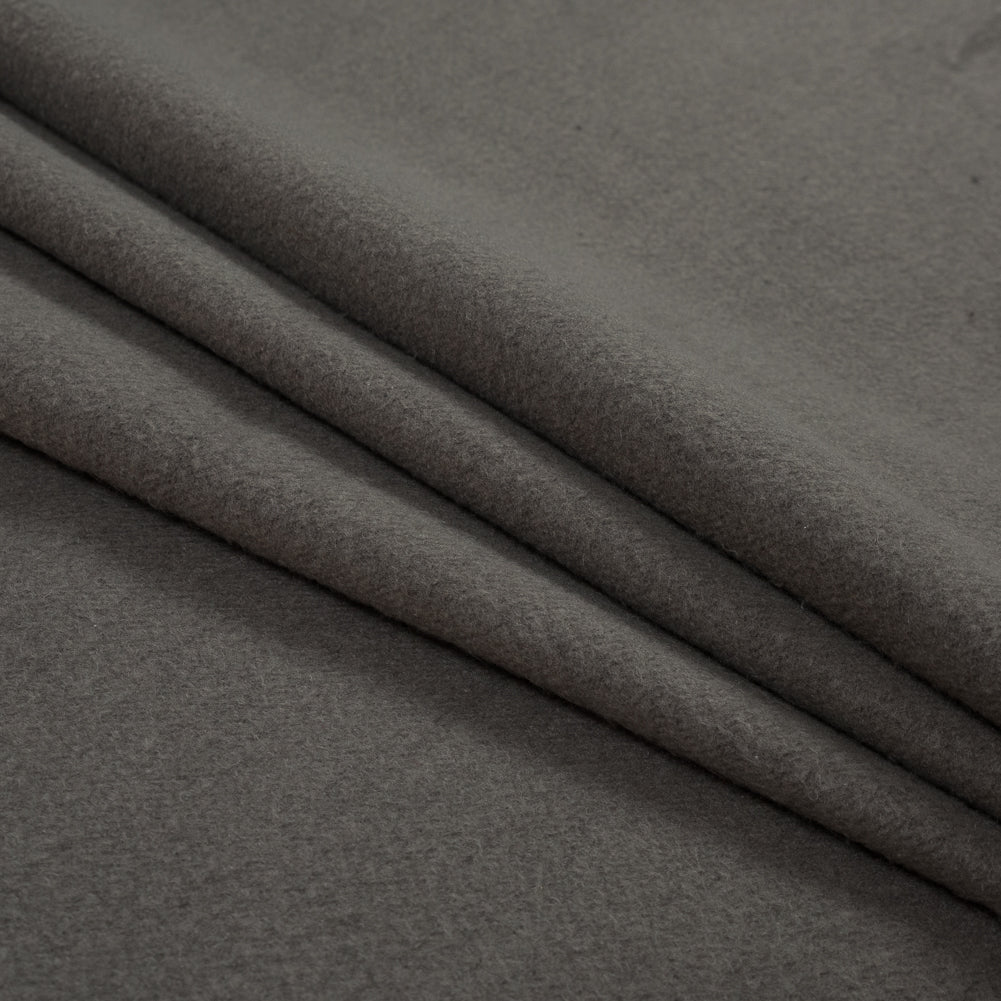 Cotton and Polyester Brushed Fleece - Charcoal - Joann Fabrics