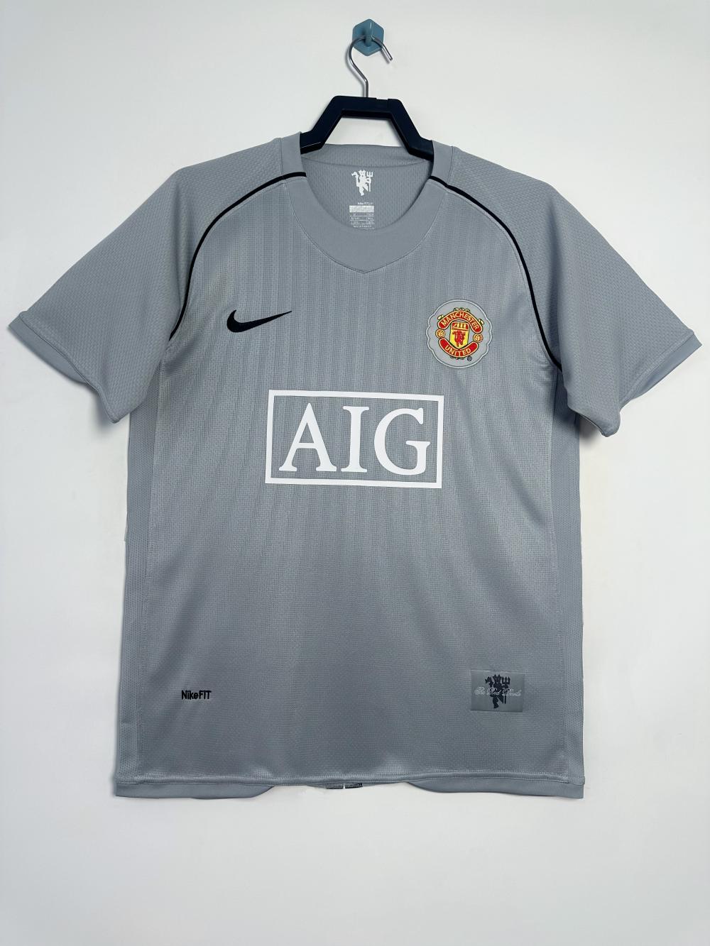 2007/2008 Retro Manchester United Goalkeeper Football Shirt 1:1 Thai Quality