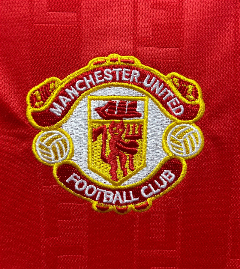 1988/1990 Retro Manchester United Home Football Shirt 1:1 Thai Quality
