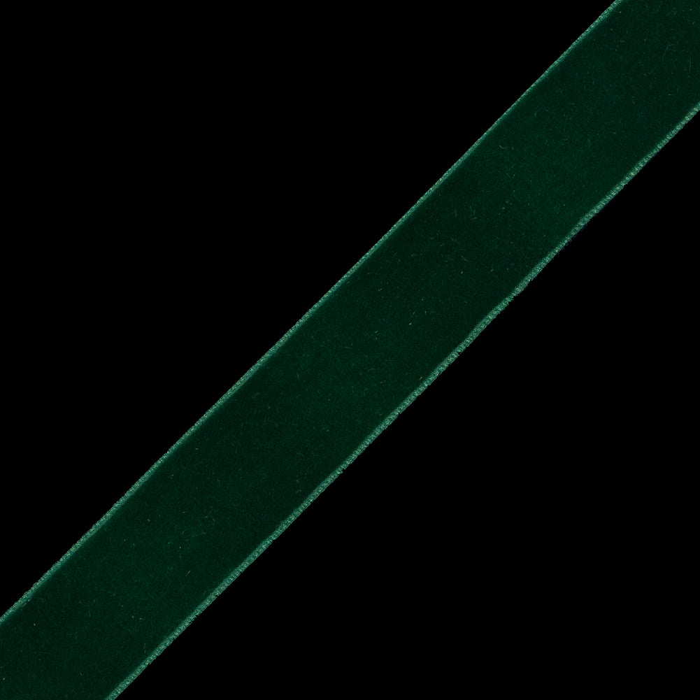 Single Faced Velvet Ribbon Made in Italy - 7/8