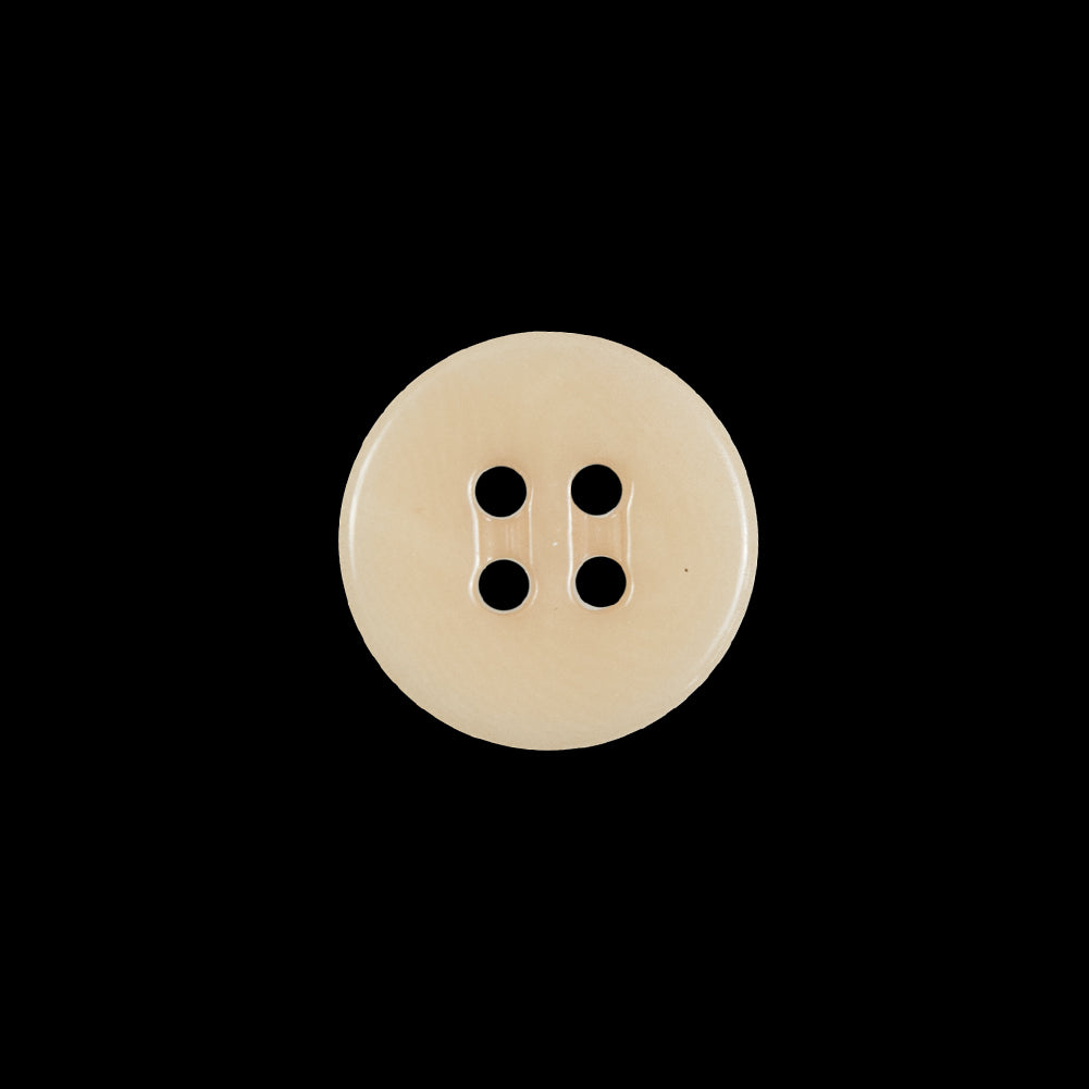 Light Tan Horn 4-Hole Button - 24L/15mm - Joann Fabrics