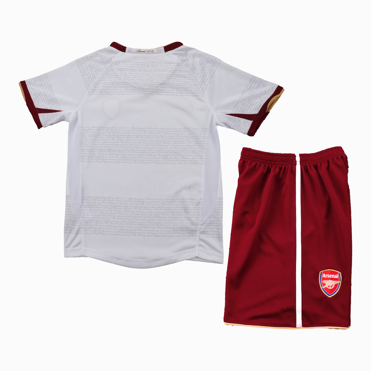 Retro Arsenal 2007-08 Away Kids Kit - UnitedFutballJersey