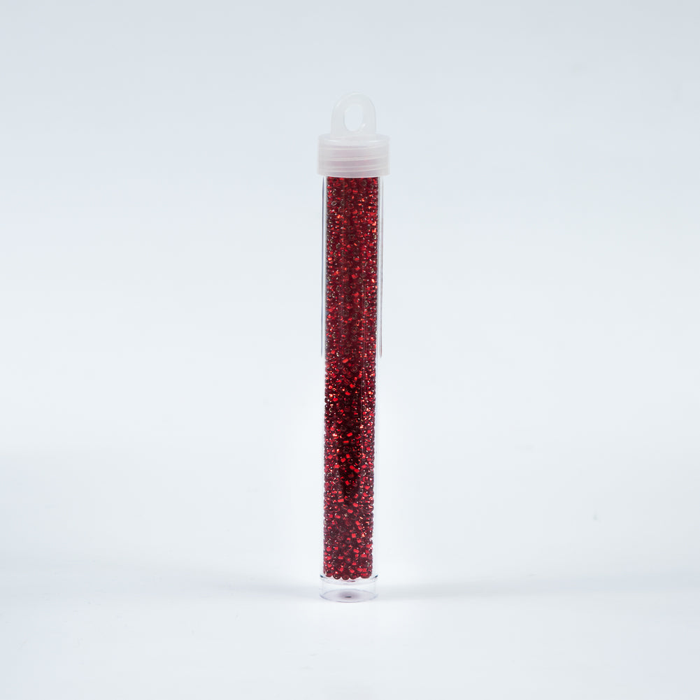 Light Red Clear Czech Seed Beads - Size 10 - Joann Fabrics