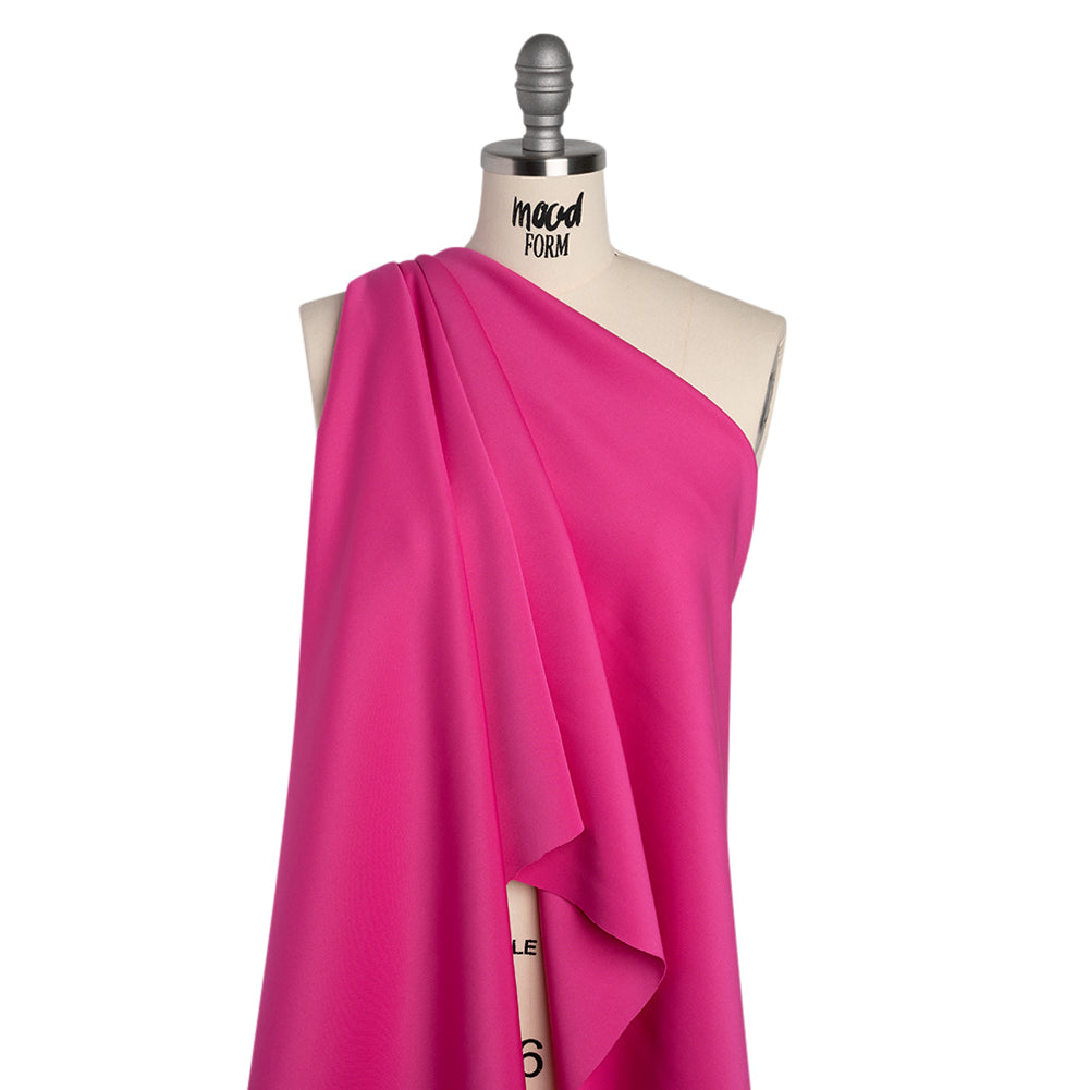Stretch Polyester Scuba Knit - Hot Pink - Designer Deadstock - Joann Fabrics