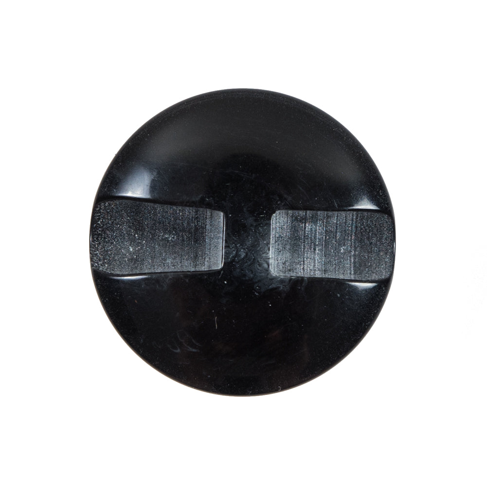 Italian Black Glossy Plastic Button - 40L/25.5mm - Joann Fabrics