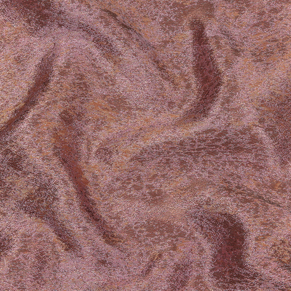 Pegasus Pink, Pale Blue and Gold Mottled Luxury Brocade - Joann Fabrics