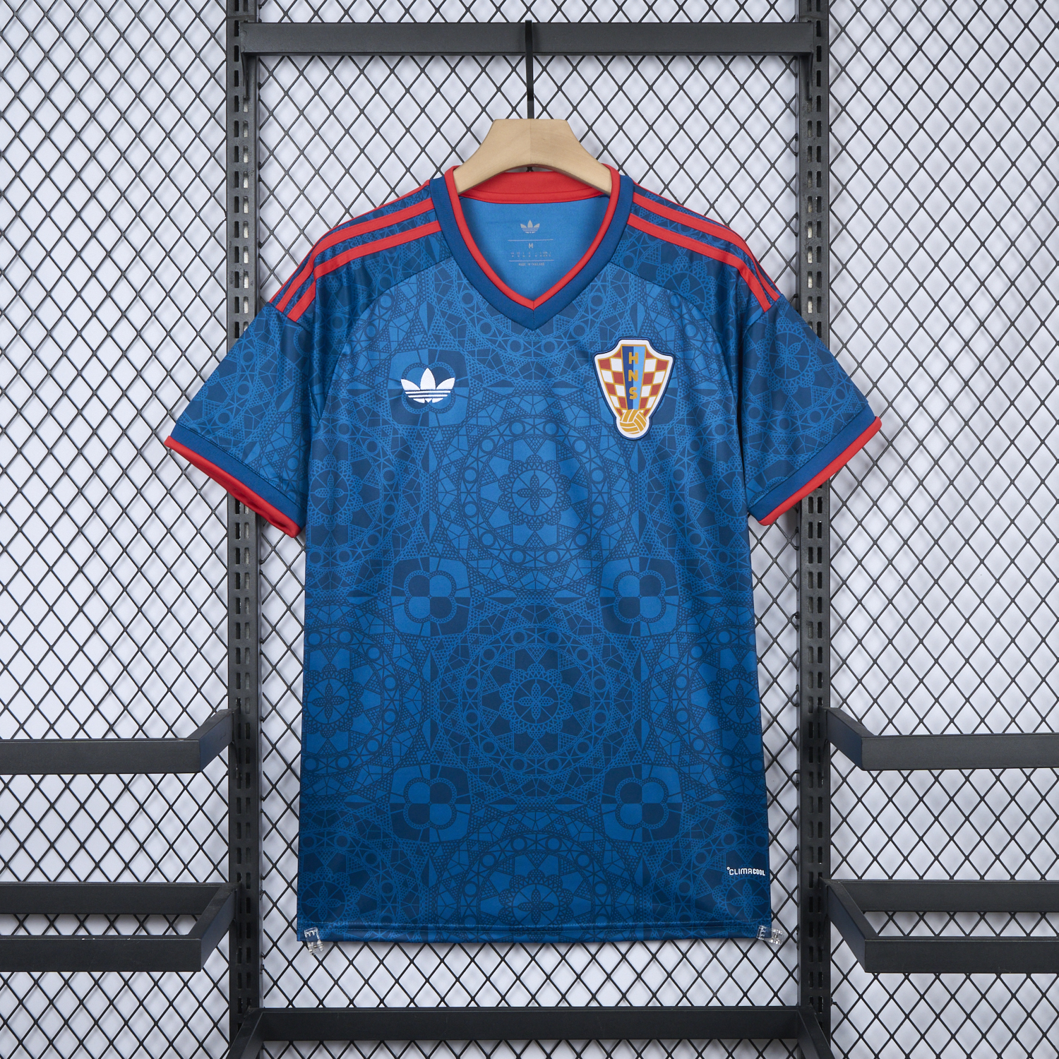 Croatia 2027 Away Blue Jersey - Fans Version - UnitedFutballJersey
