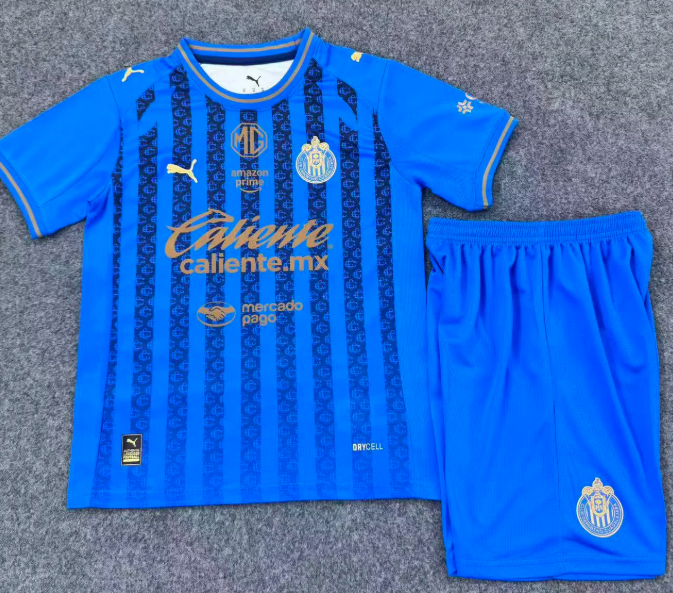 2025/2026 Chivas Third Away Football Jersey 1:1 Thai Quality Kids Size
