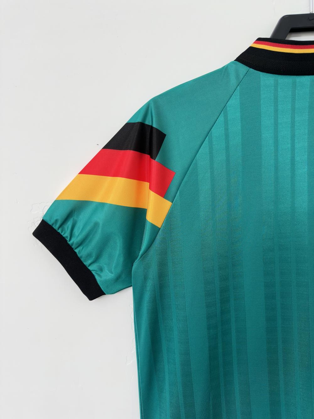 1992 Retro Soccer Jersey Germany Away