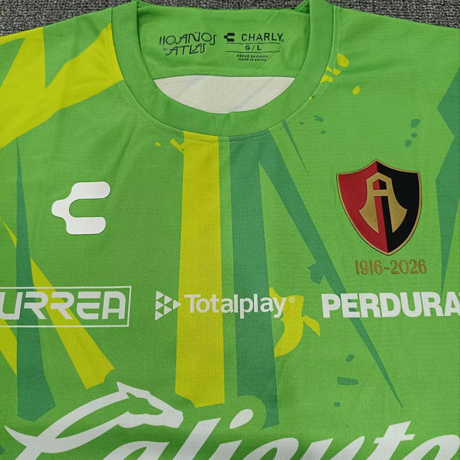 Atlas 26-27 Green Goalkeeper Jersey - Fans Version - UnitedFutballJersey