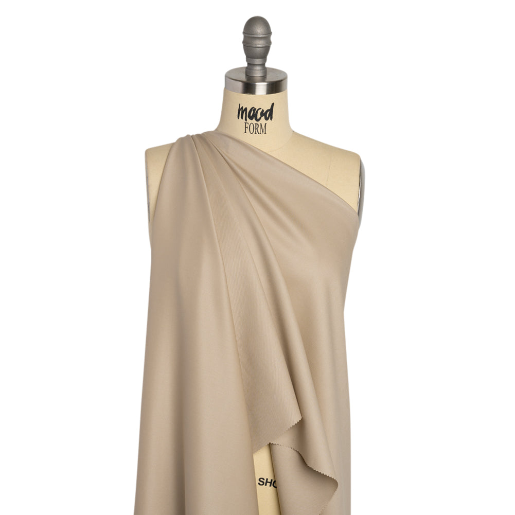 Super 120 Merino Wool Suiting - Oatmeal - Finn Collection - Joann Fabrics