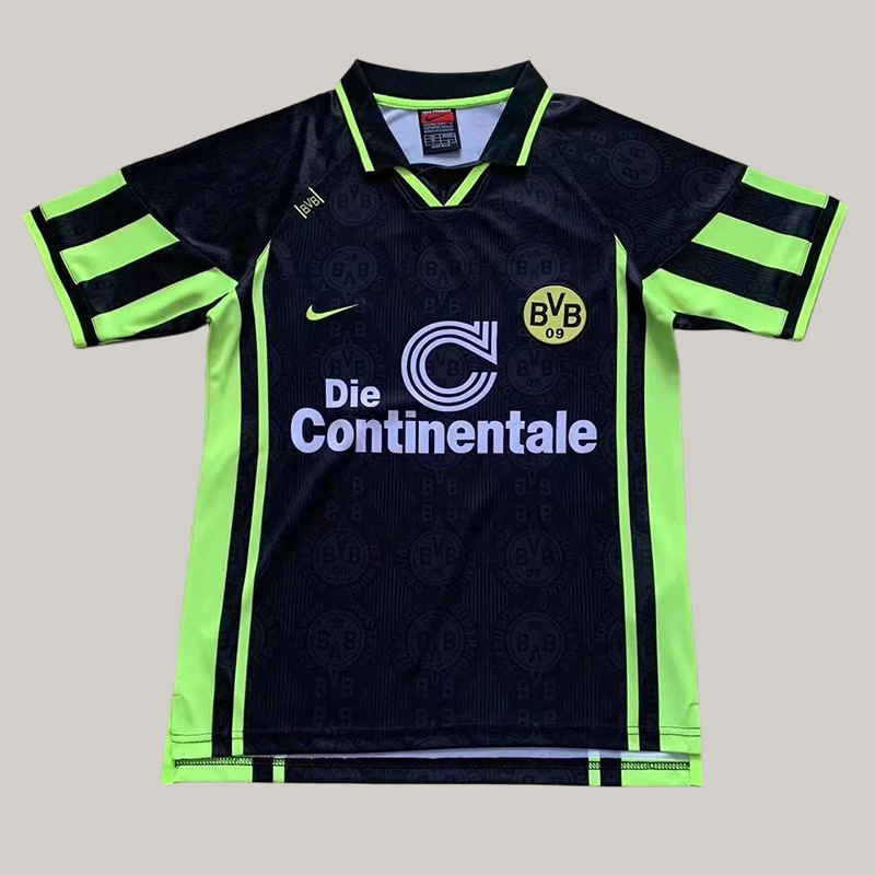 1996-1997 Retro Dortmund Away Football Shirt 1:1 Thai Quality