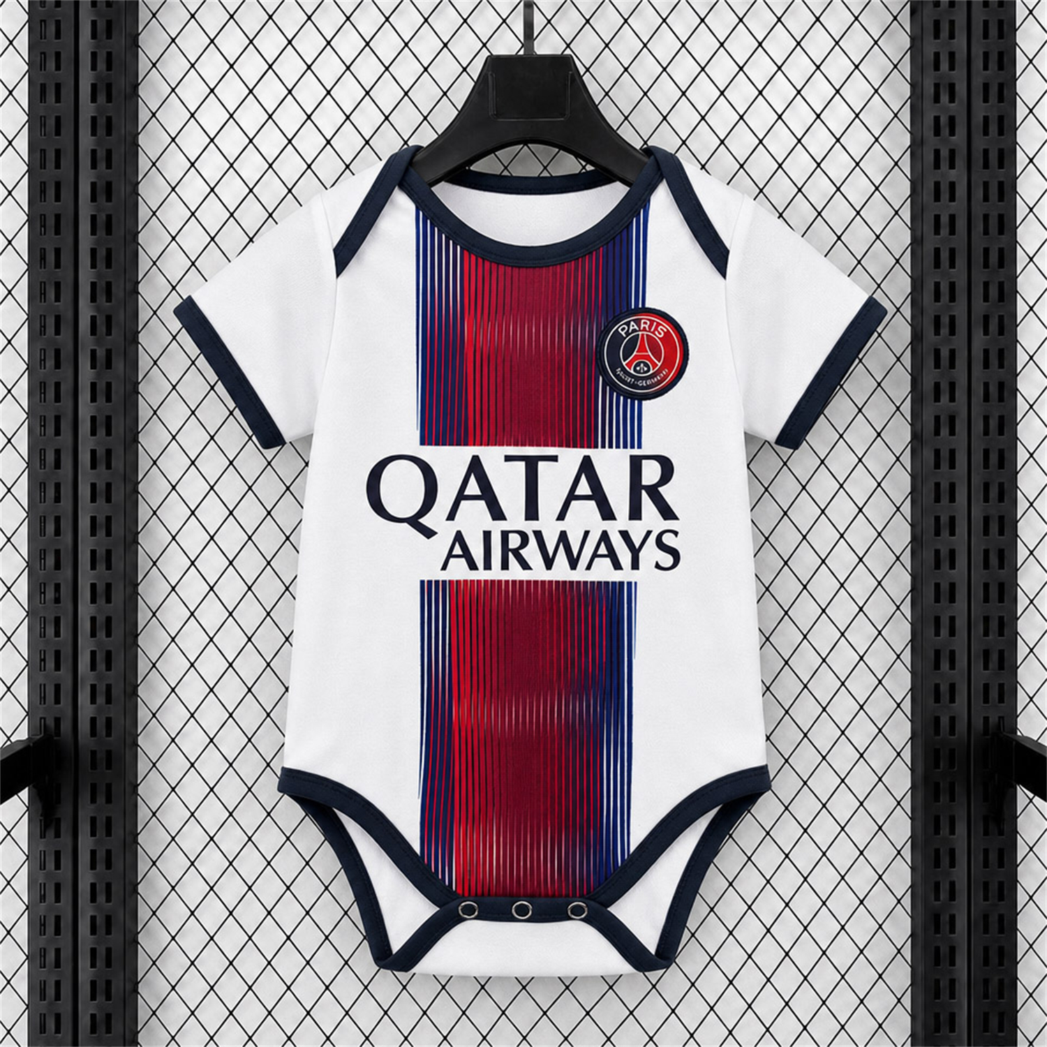 Paris Saint-Germain PSG 26-27 Away Baby Crawling Suit - UnitedFutballJersey
