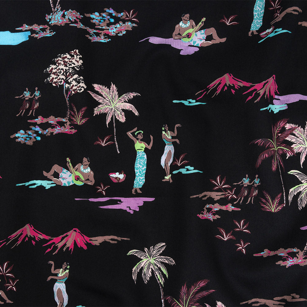 Mood Exclusive Black Island Idyll Cotton Voile - Joann Fabrics