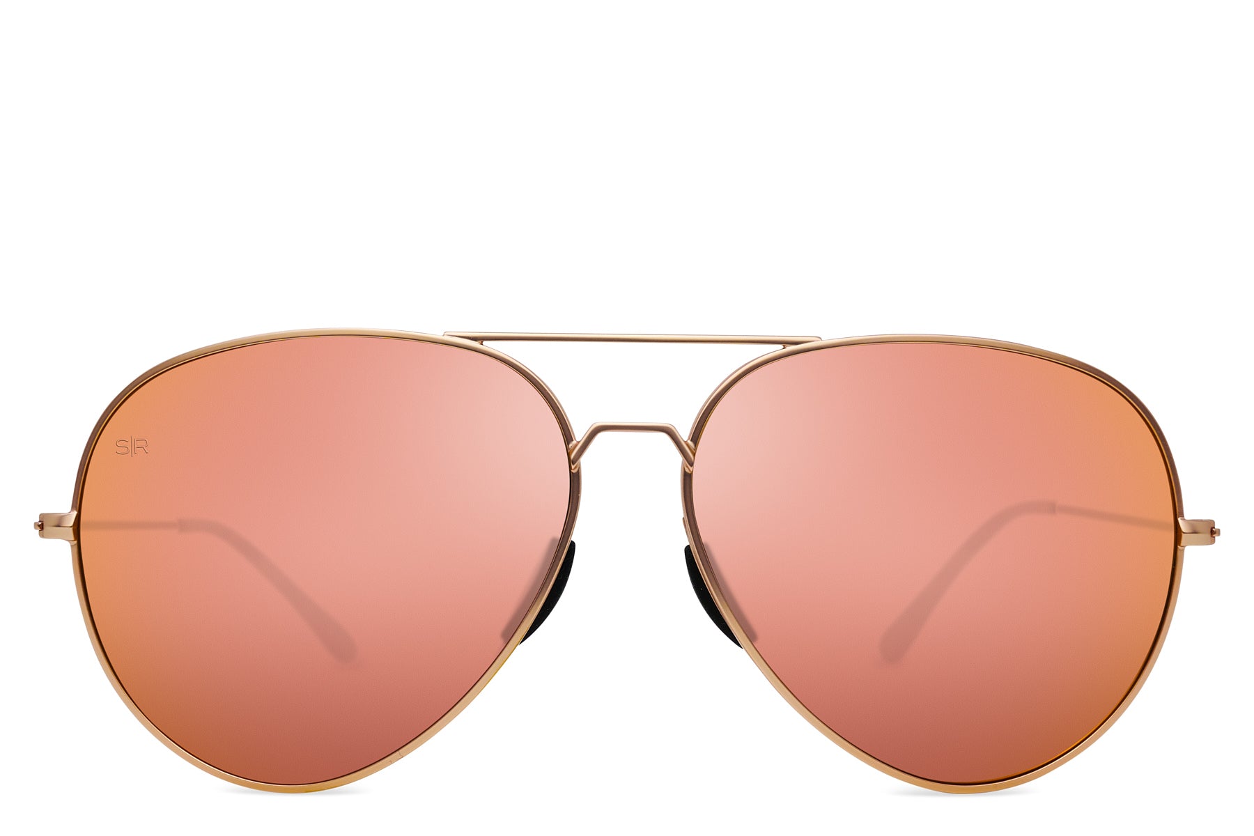Tangle Free Aviator – Rose Gold Polarized