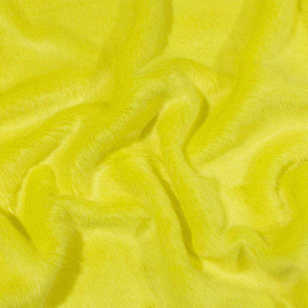 Canary Yellow Short Pile Luxury Faux Fur - Joann Fabrics