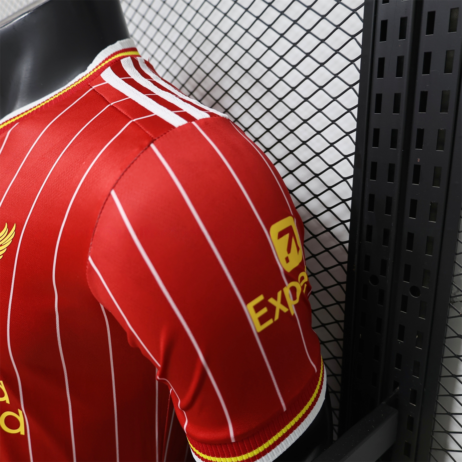 Liver.pool 26-27 Terrace Icon Retro Casual Style Red Jersey - Player Version - UnitedFutballJersey